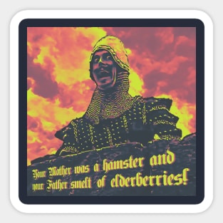 Your Mother Was a Hamster Sticker